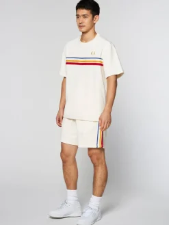 Sergio Tacchini Velour<Ivanes T-Shirt Archivio- Gardenia
