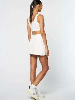 Sergio Tacchini Velour<Josie Tennis Skirt- Gardenia