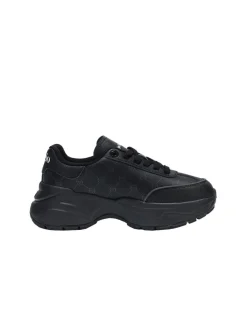 Sergio Tacchini View All<La Faccia Sneaker- Black