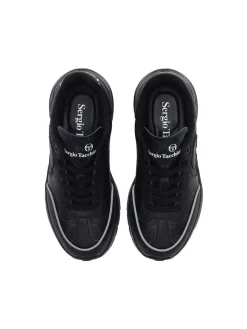 Sergio Tacchini View All<La Faccia Sneaker- Black