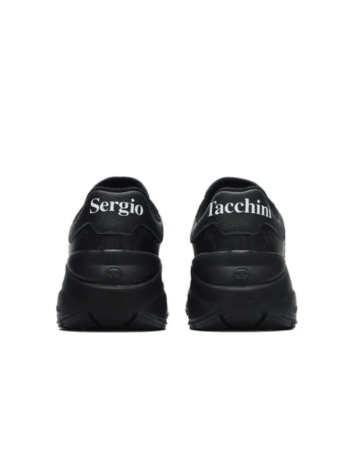 Sergio Tacchini View All<La Faccia Sneaker- Black