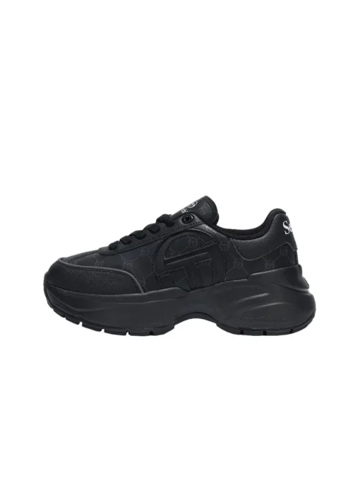 Sergio Tacchini For The Court<La Faccia Sneaker- Black