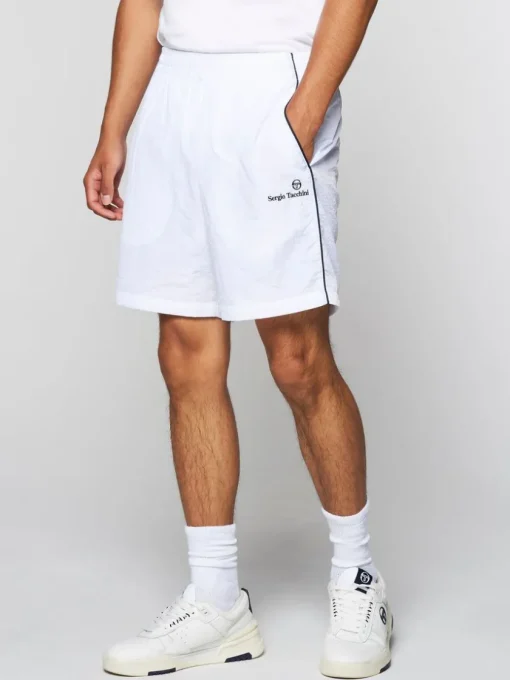 Sergio Tacchini Nylon<Lierna Short- Brilliant White
