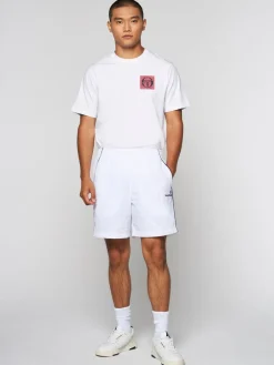 Sergio Tacchini Nylon<Lierna Short- Brilliant White