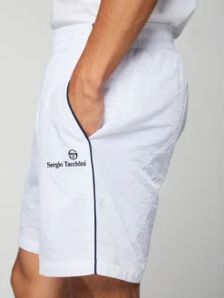 Sergio Tacchini Nylon<Lierna Short- Brilliant White