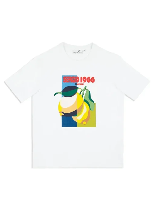 Sergio Tacchini T-Shirts<Limone T-Shirt- Brilliant White