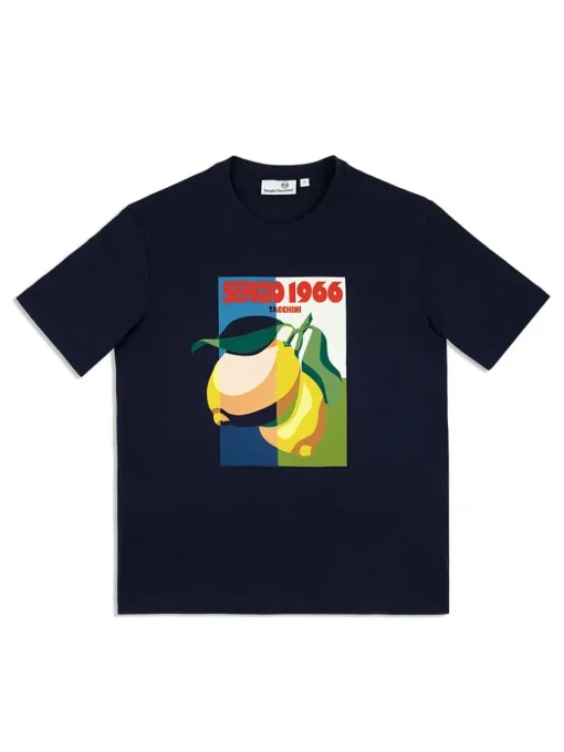 Sergio Tacchini View All<Limone T-Shirt- Maritime Blue