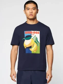 Sergio Tacchini View All<Limone T-Shirt- Maritime Blue