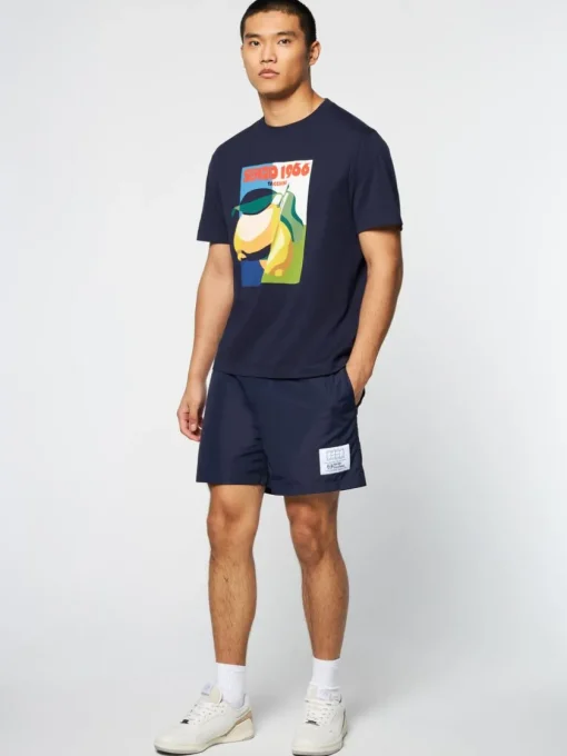 Sergio Tacchini View All<Limone T-Shirt- Maritime Blue