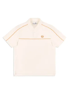 Sergio Tacchini Velour<Lioni Velour Polo Archivio- Gardenia