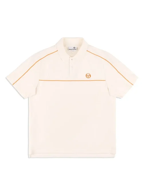 Sergio Tacchini Velour<Lioni Velour Polo Archivio- Gardenia