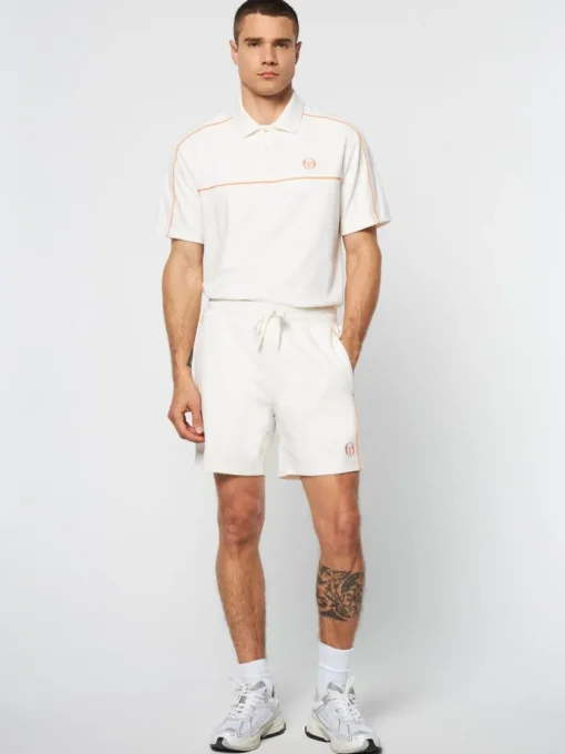 Sergio Tacchini Matching Separates<Lioni Velour Short Archivio- Gardenia