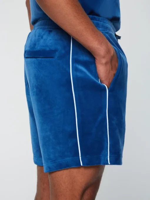 Sergio Tacchini Velour<Lioni Velour Short Archivio- Limoges