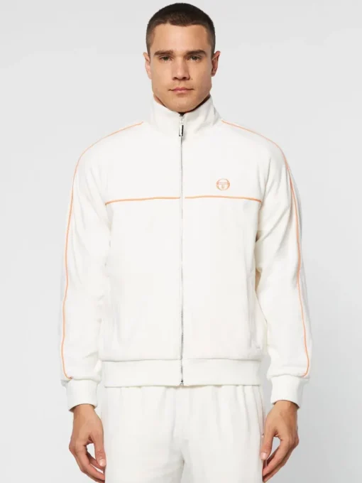 Sergio Tacchini Tracksuits<Lioni Velour Track Jacket Archivio- Gardenia