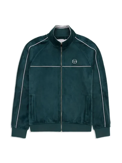 Sergio Tacchini Velour<Lioni Velour Track Jacket- Botanical Garden