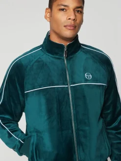 Sergio Tacchini Velour<Lioni Velour Track Jacket- Botanical Garden