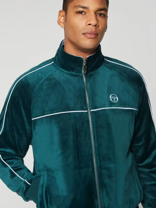 Sergio Tacchini Velour<Lioni Velour Track Jacket- Botanical Garden