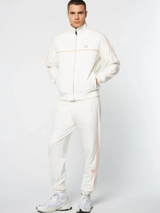 Sergio Tacchini Velour<Lioni Velour Track Jacket Archivio- Gardenia