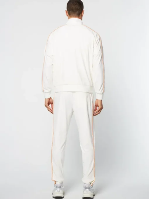 Sergio Tacchini Velour<Lioni Velour Track Jacket Archivio- Gardenia