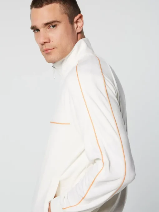 Sergio Tacchini Velour<Lioni Velour Track Jacket Archivio- Gardenia