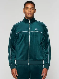 Sergio Tacchini Tracksuits<Lioni Velour Track Jacket- Botanical Garden