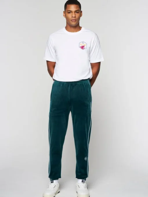 Sergio Tacchini Pants And Sweatpants<Lioni Velour Track Pant- Botanical Garden