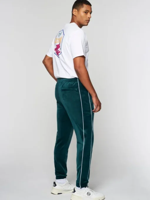 Sergio Tacchini Pants And Sweatpants<Lioni Velour Track Pant- Botanical Garden