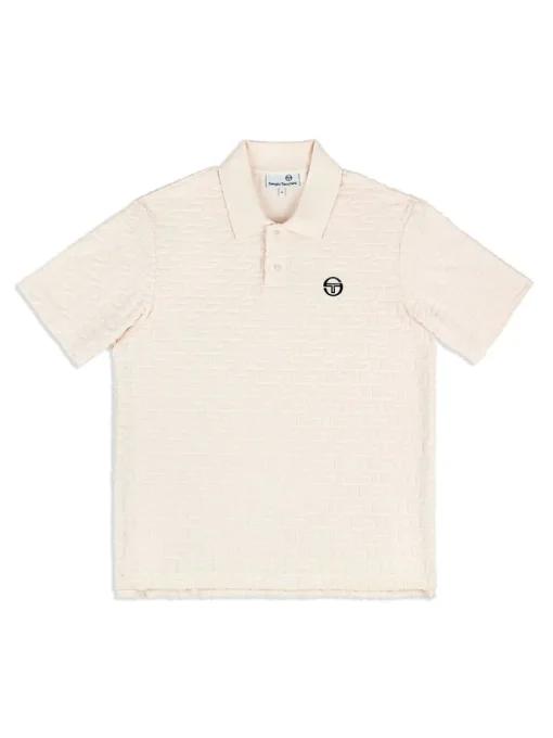Sergio Tacchini Polos<Livata Monogram Polo- Gardenia