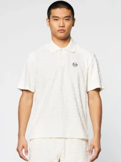Sergio Tacchini Polos<Livata Monogram Polo- Gardenia