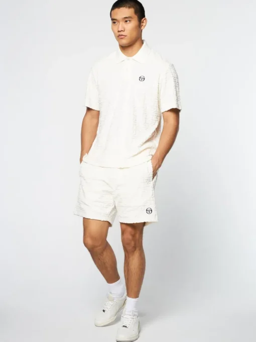Sergio Tacchini Polos<Livata Monogram Polo- Gardenia