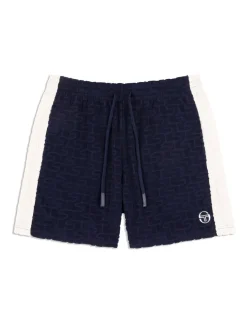 Sergio Tacchini Shorts And Swim<Livata Monogram Short- Maritime Blue