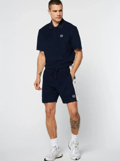 Sergio Tacchini View All<Livata Monogram Short- Maritime Blue