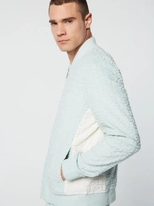 Sergio Tacchini View All<Livata Monogram Track Jacket- Surf Spray