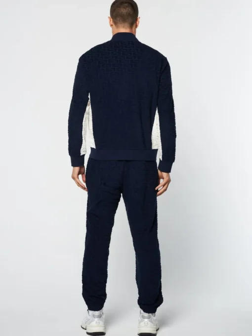 Sergio Tacchini View All<Livata Monogram Track Jacket- Maritime Blue