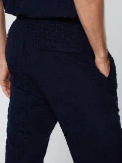 Sergio Tacchini View All<Livata Monogram Track Pant- Maritime Blue
