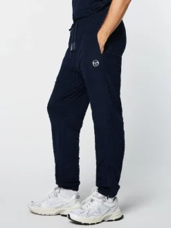 Sergio Tacchini Pants And Sweatpants<Livata Monogram Track Pant- Maritime Blue