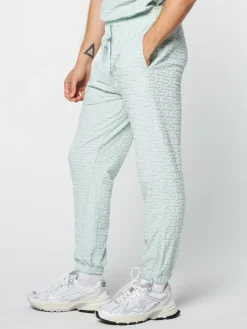 Sergio Tacchini View All<Livata Monogram Track Pant- Surf Spray