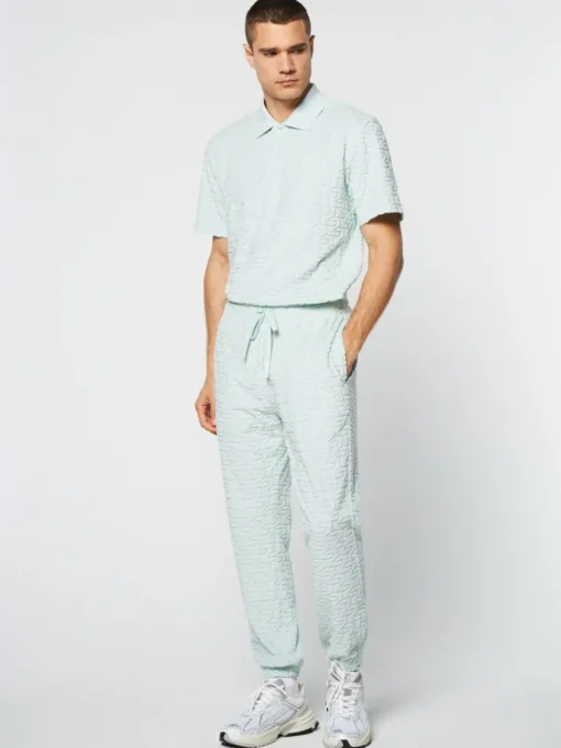 Sergio Tacchini View All<Livata Monogram Track Pant- Surf Spray