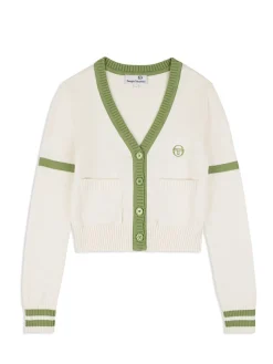 Sergio Tacchini View All<Lucia Knit Cardigan- Gardenia