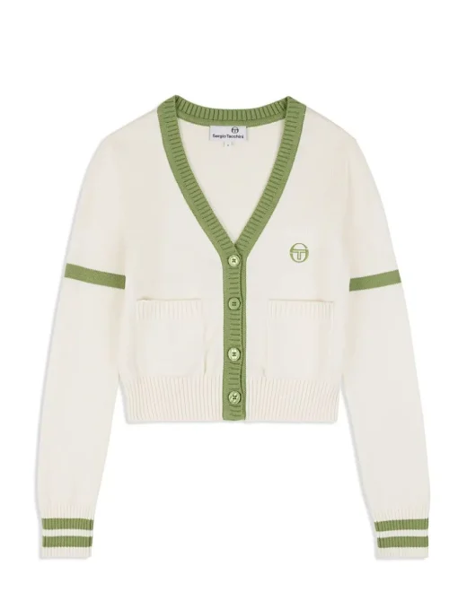Sergio Tacchini View All<Lucia Knit Cardigan- Gardenia