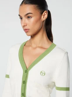 Sergio Tacchini View All<Lucia Knit Cardigan- Gardenia