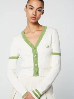 Sergio Tacchini View All<Lucia Knit Cardigan- Gardenia