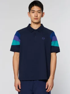Sergio Tacchini Polos<Macao Polo- Maritime Blue