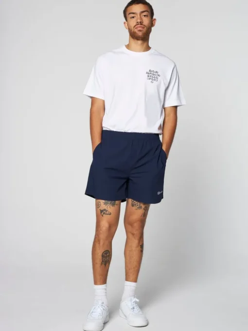 Sergio Tacchini Nylon<Merlata Water-Reactive Swim Short- Maritime Blue