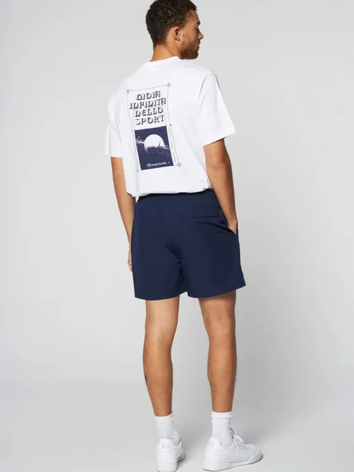 Sergio Tacchini Nylon<Merlata Water-Reactive Swim Short- Maritime Blue