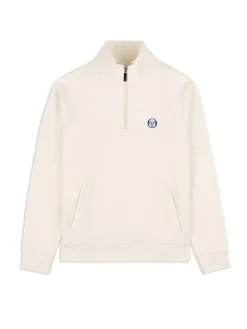 Sergio Tacchini Sweatshirts And Hoodies<Mezza Half Zip- Gardenia
