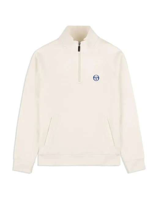 Sergio Tacchini Sweatshirts And Hoodies<Mezza Half Zip- Gardenia