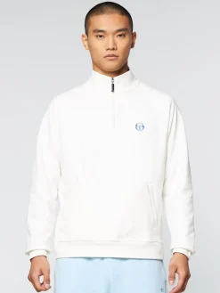 Sergio Tacchini Sweatshirts And Hoodies<Mezza Half Zip- Gardenia