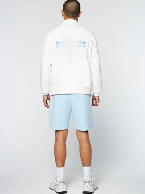 Sergio Tacchini Sweatshirts And Hoodies<Mezza Half Zip- Gardenia