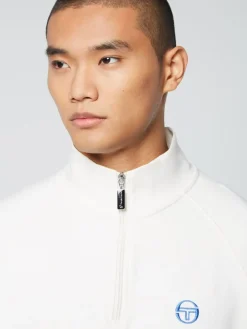 Sergio Tacchini Sweatshirts And Hoodies<Mezza Half Zip- Gardenia
